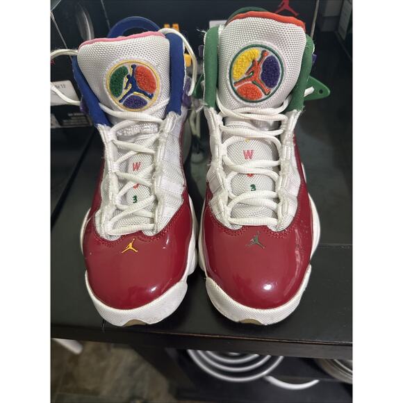 Size 6.5 (GS) - Jordan 6 Rings Mid Multicolor - Picture 1 of 9